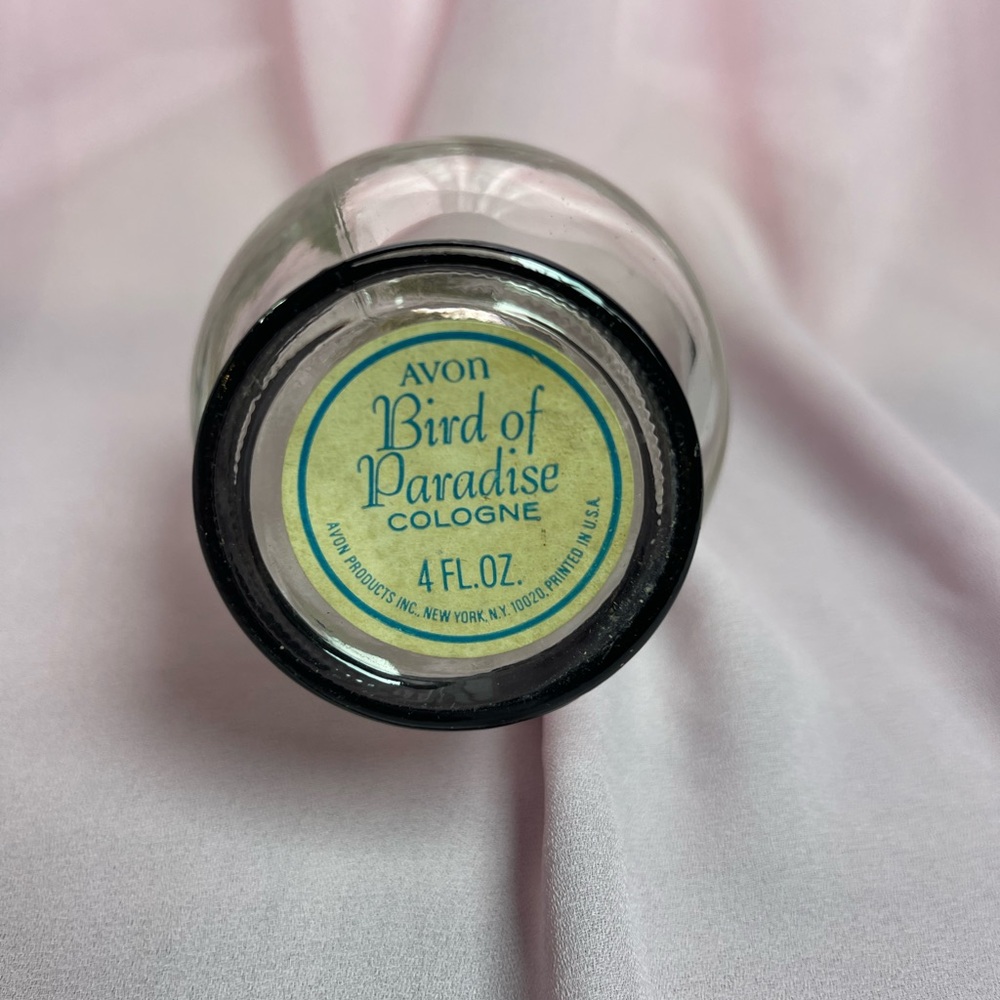 Vintage Avon Bird of Paradise Cologne Bottle-Empty - Picture 4 of 14